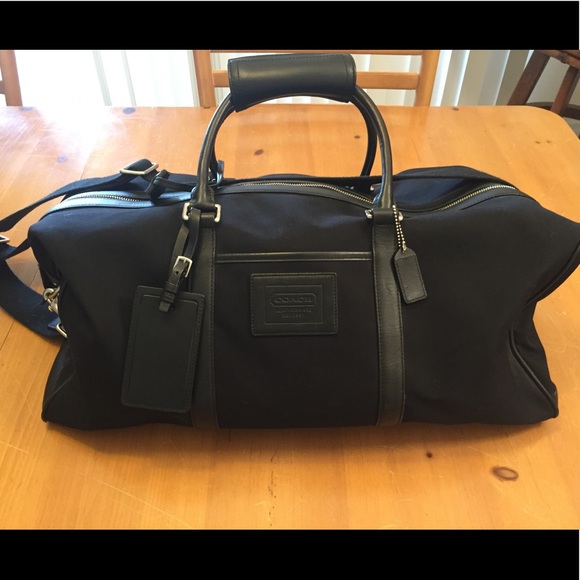 coach overnight bag